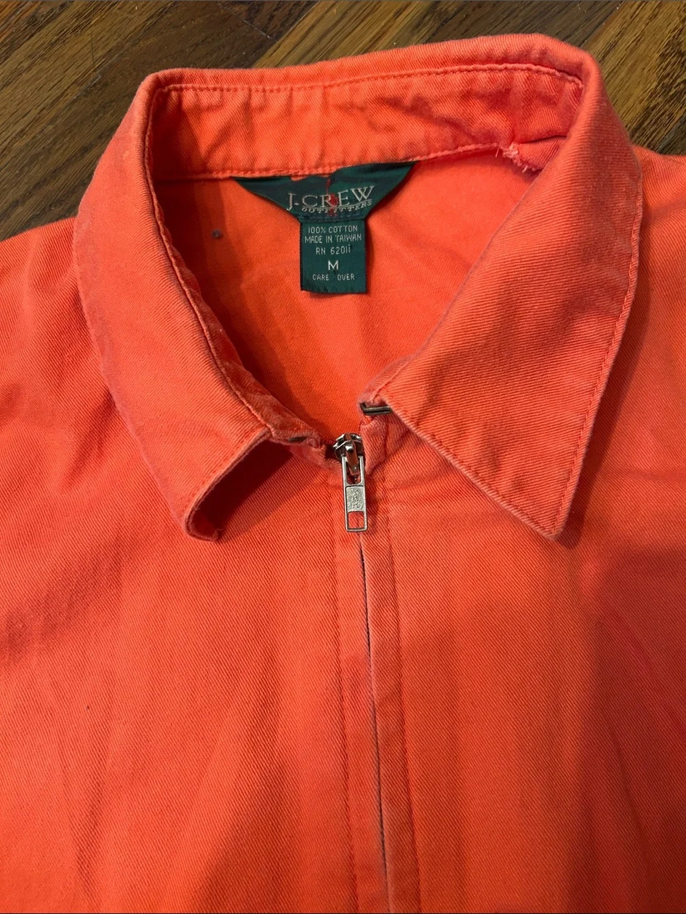 J. Crew Harrington Orange Men’s Jacket. Size M